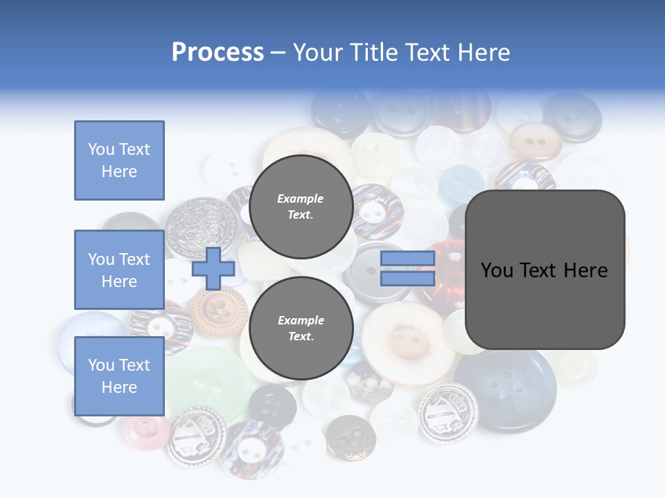 Push Key Drop PowerPoint Template