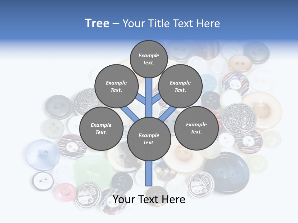 Push Key Drop PowerPoint Template