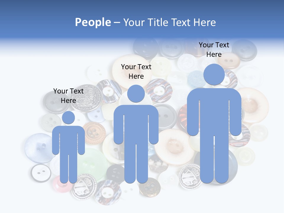 Push Key Drop PowerPoint Template