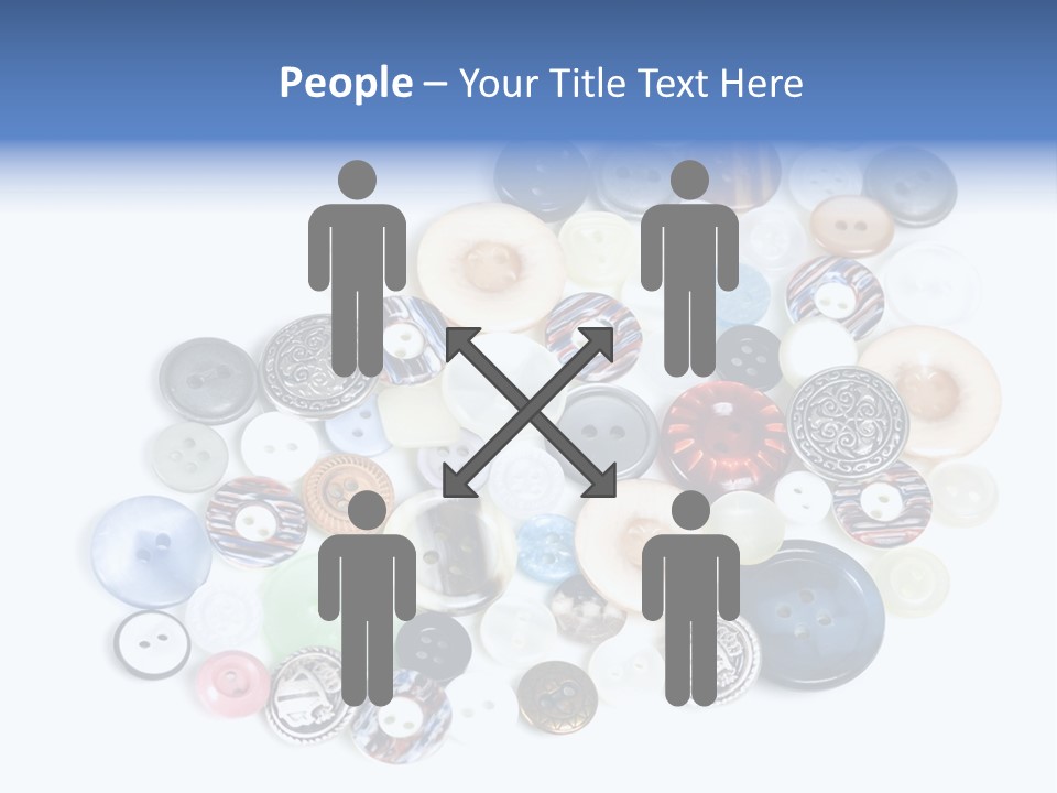 Push Key Drop PowerPoint Template