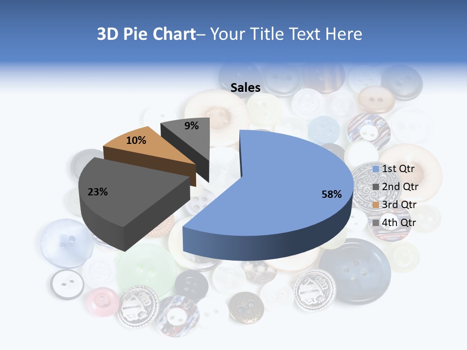 Push Key Drop PowerPoint Template