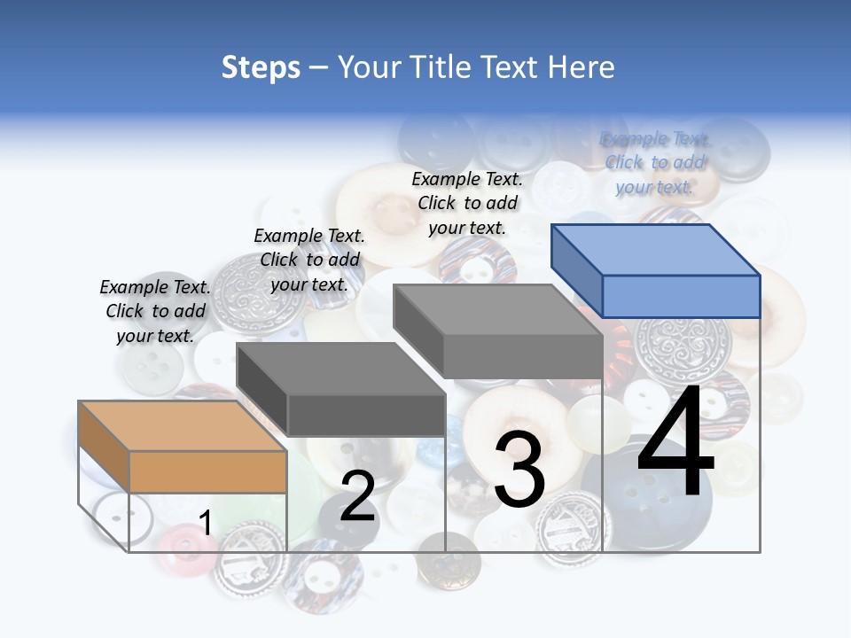 Push Key Drop PowerPoint Template
