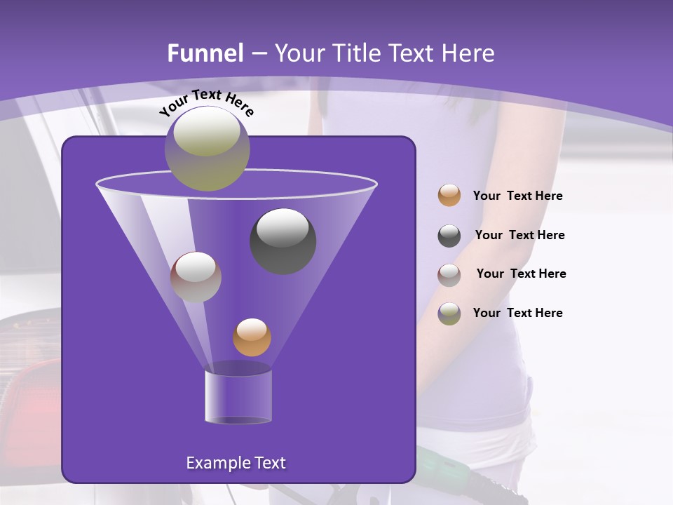 Petrol Travel Car PowerPoint Template
