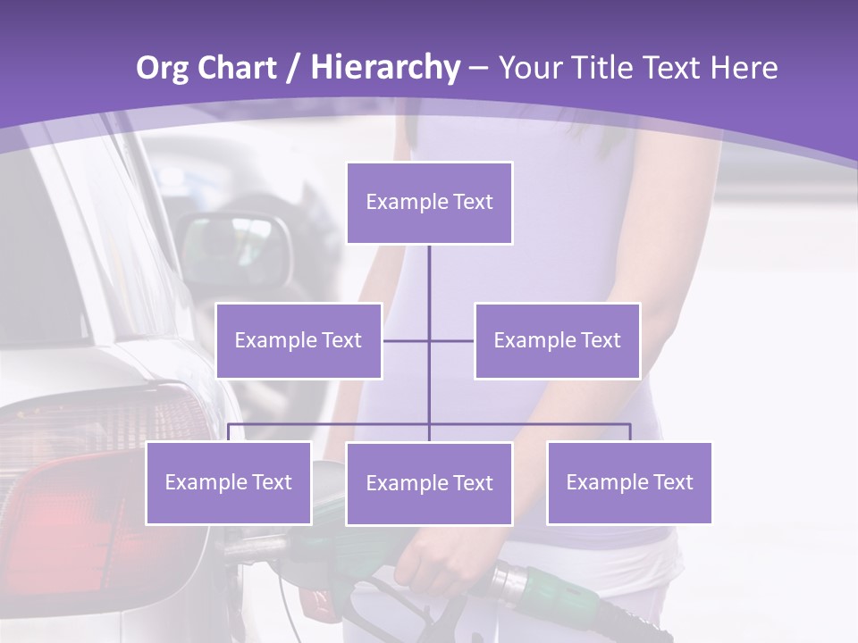 Petrol Travel Car PowerPoint Template