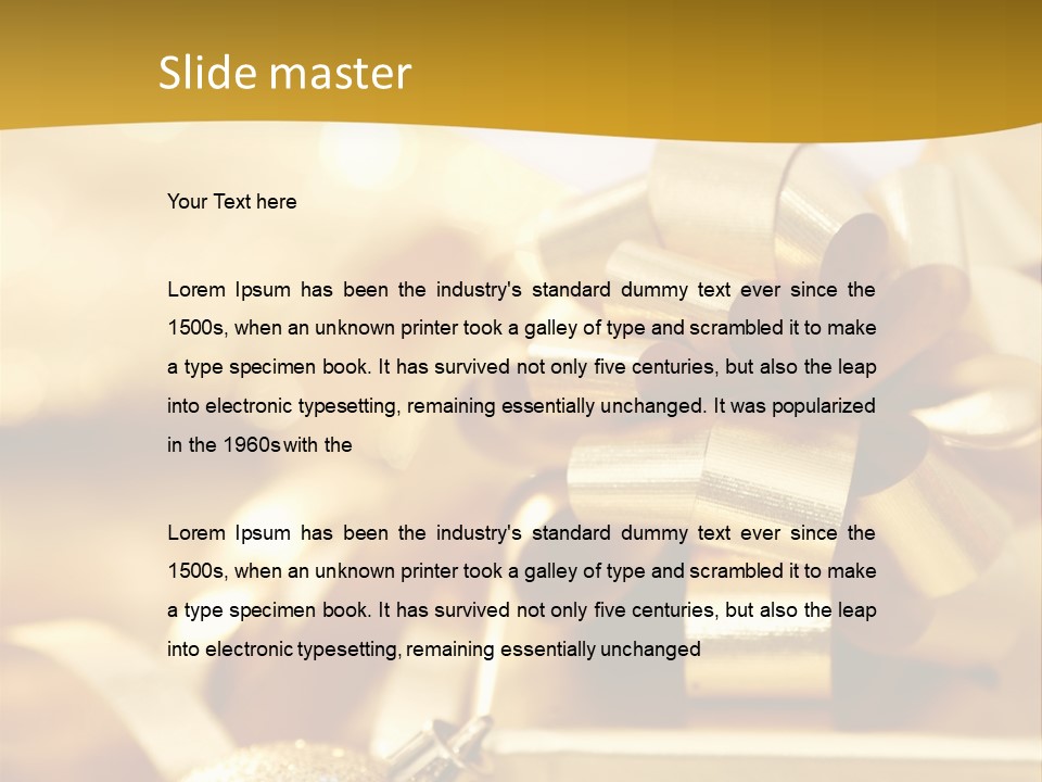 Holiday Ball Celebrate PowerPoint Template