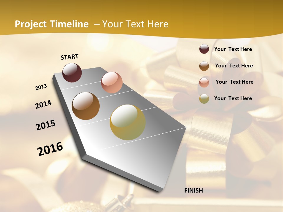 Holiday Ball Celebrate PowerPoint Template