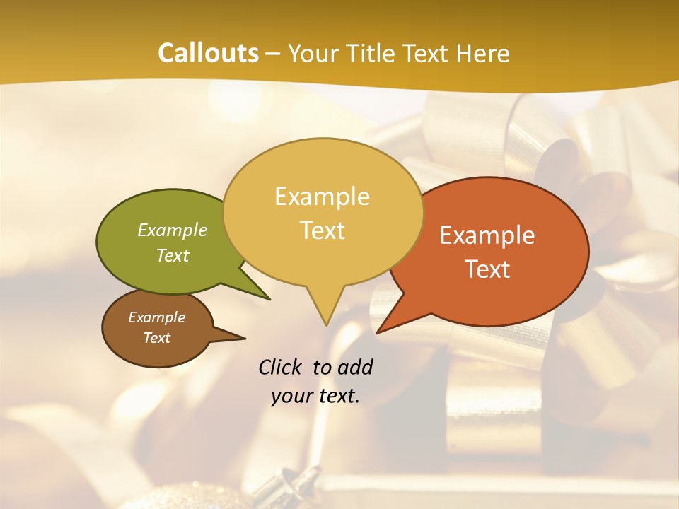 Holiday Ball Celebrate PowerPoint Template