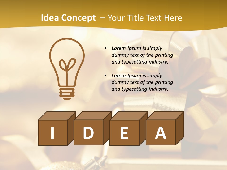 Holiday Ball Celebrate PowerPoint Template