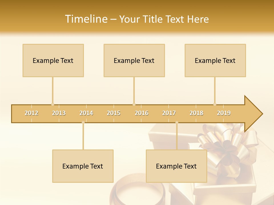 Happy Luxury Year PowerPoint Template