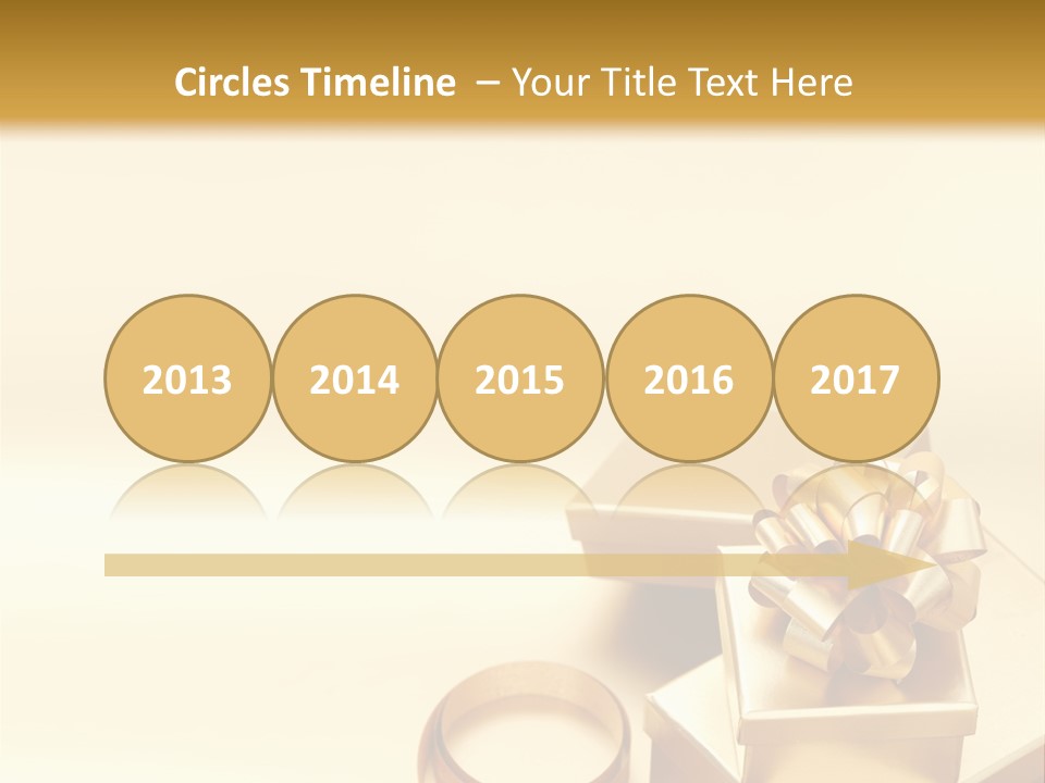 Happy Luxury Year PowerPoint Template