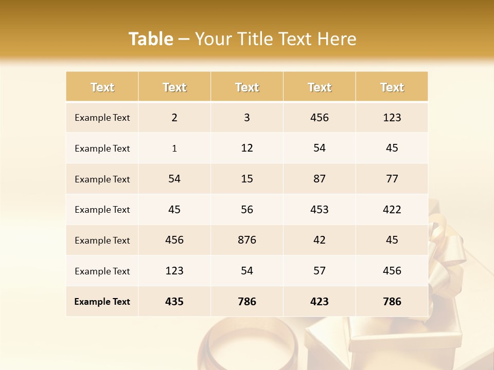 Happy Luxury Year PowerPoint Template