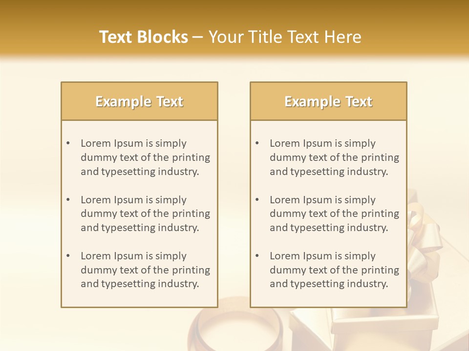 Happy Luxury Year PowerPoint Template