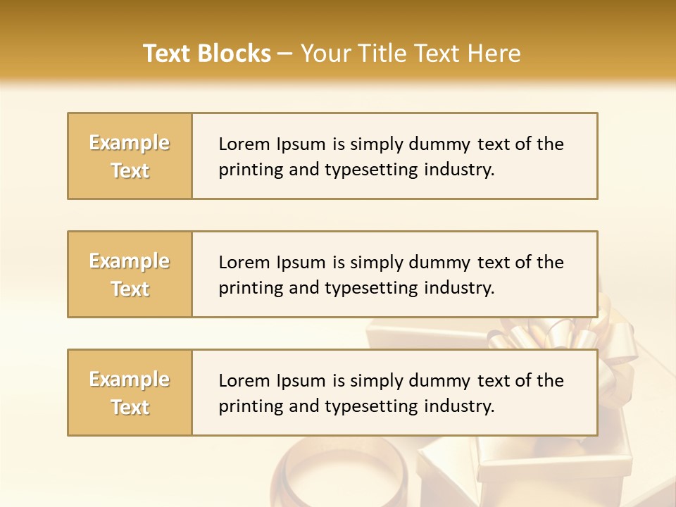 Happy Luxury Year PowerPoint Template