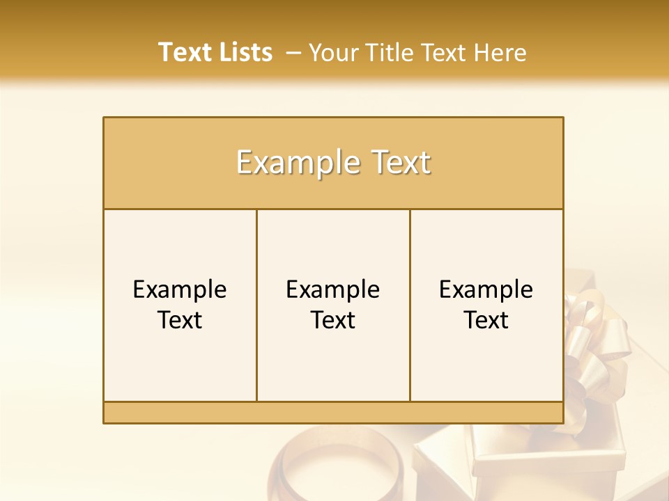 Happy Luxury Year PowerPoint Template