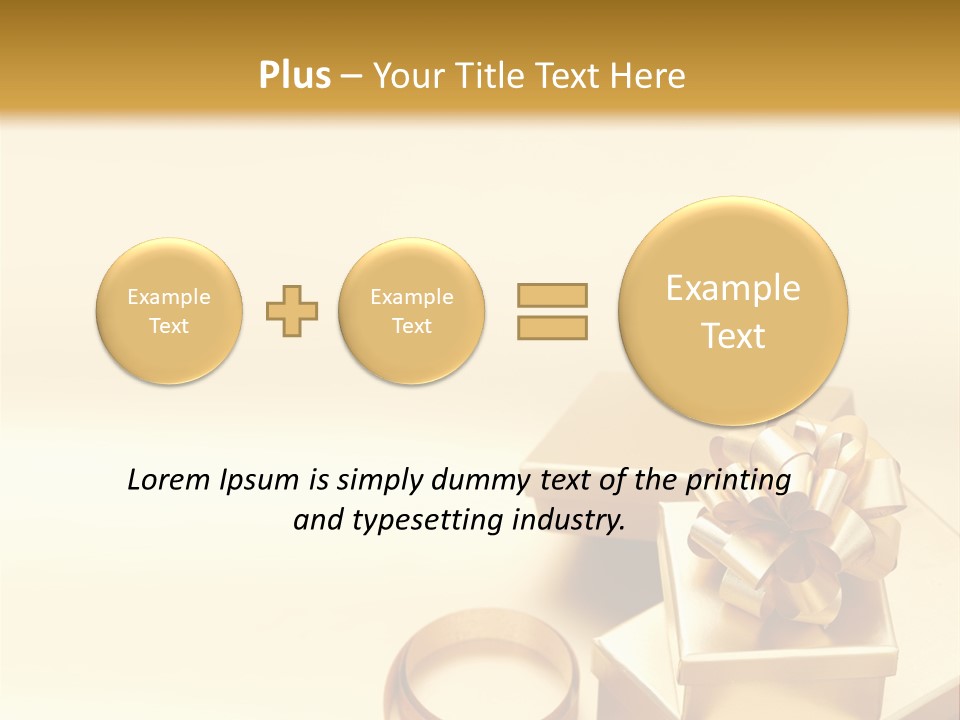 Happy Luxury Year PowerPoint Template