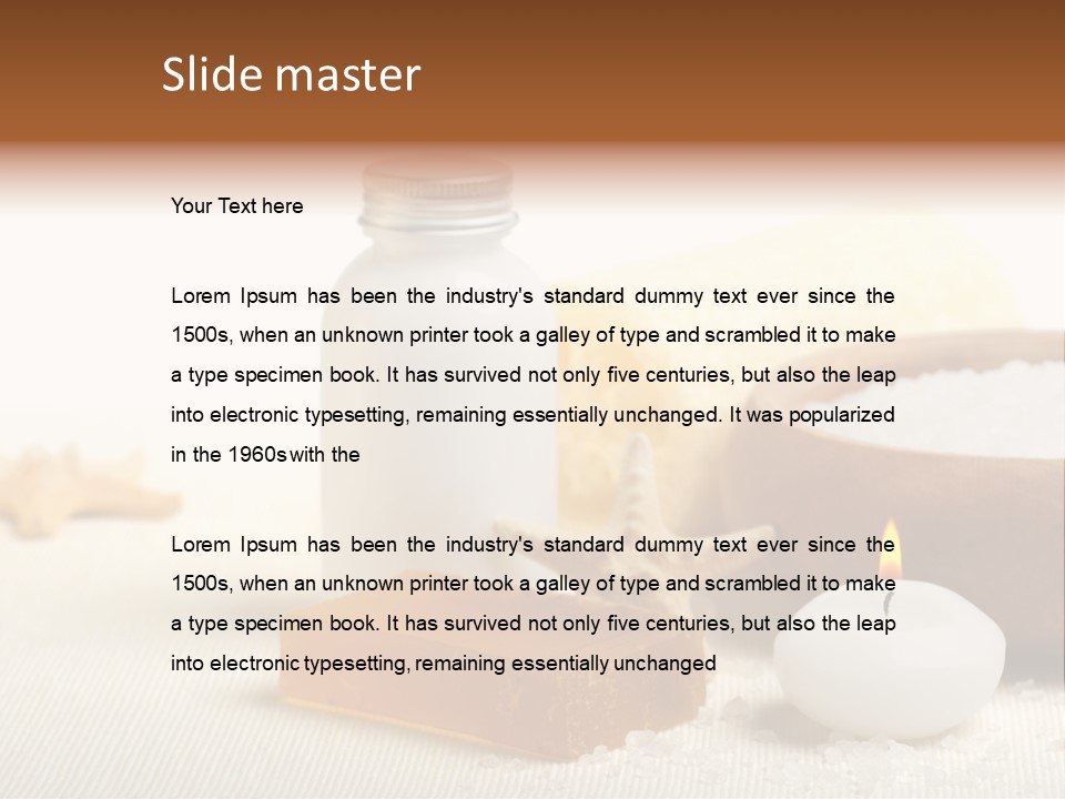 Bath Pleasant Health PowerPoint Template