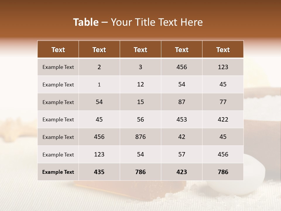 Bath Pleasant Health PowerPoint Template