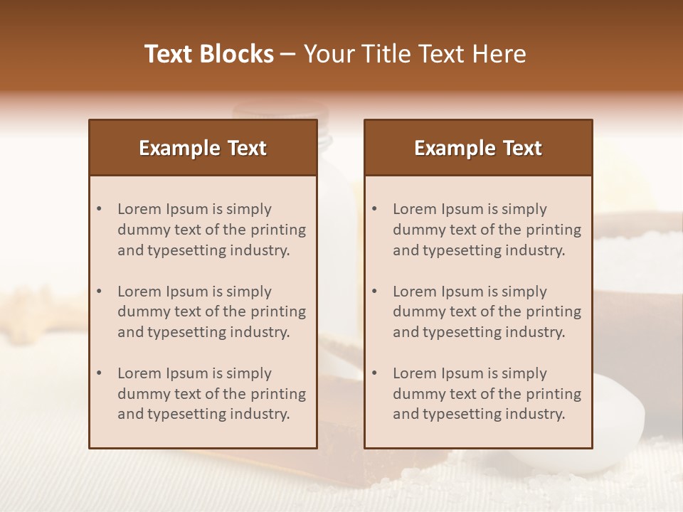Bath Pleasant Health PowerPoint Template