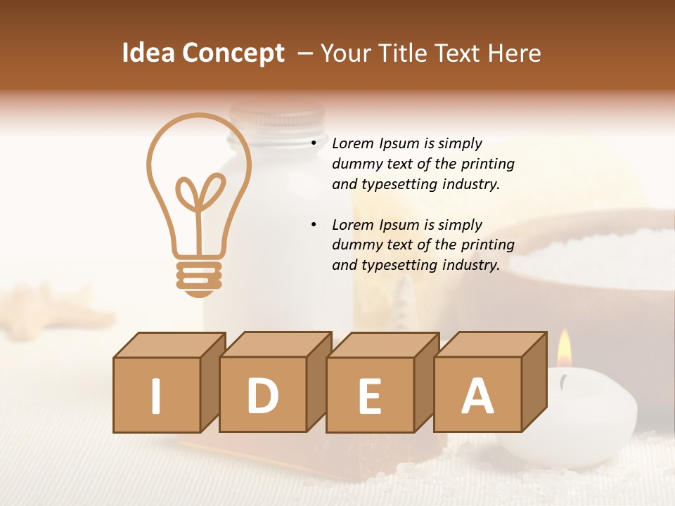 Bath Pleasant Health PowerPoint Template