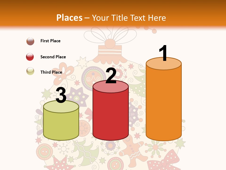 Decorated Christmas Holiday PowerPoint Template
