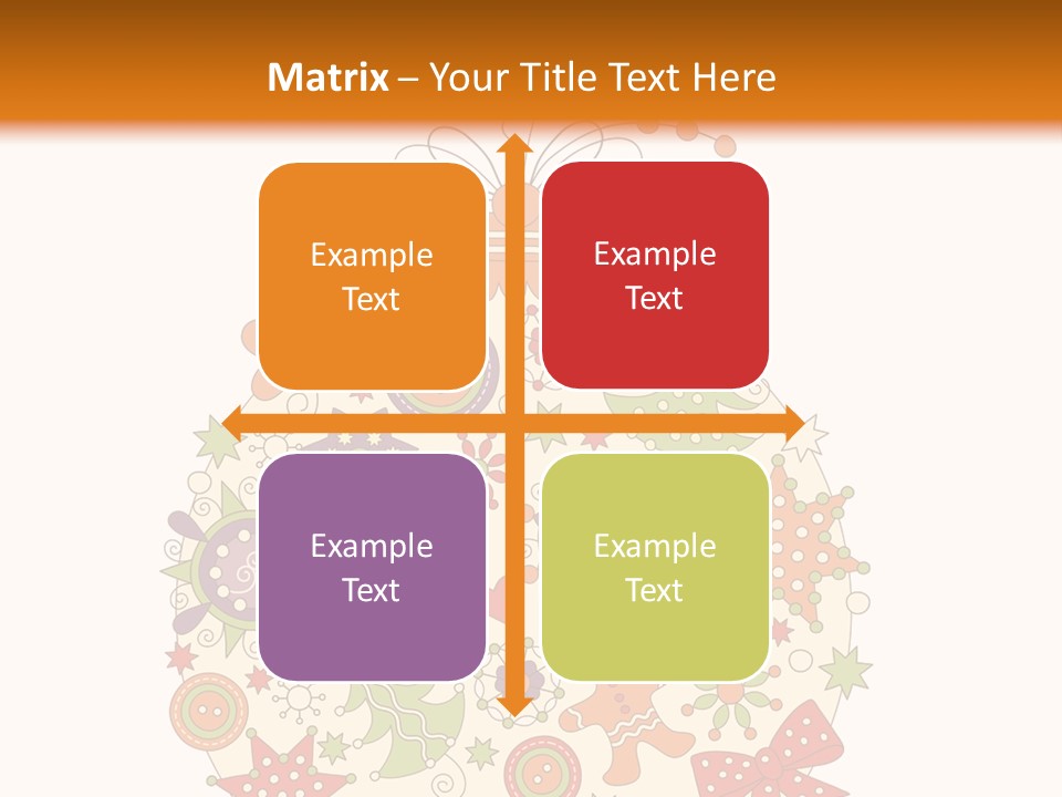 Decorated Christmas Holiday PowerPoint Template