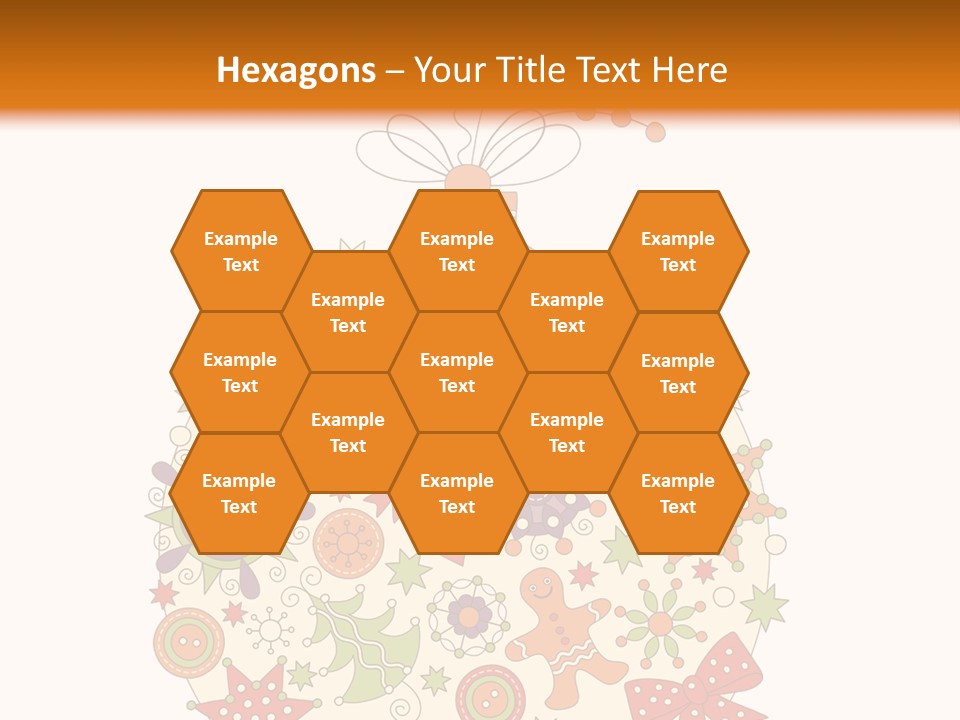 Decorated Christmas Holiday PowerPoint Template