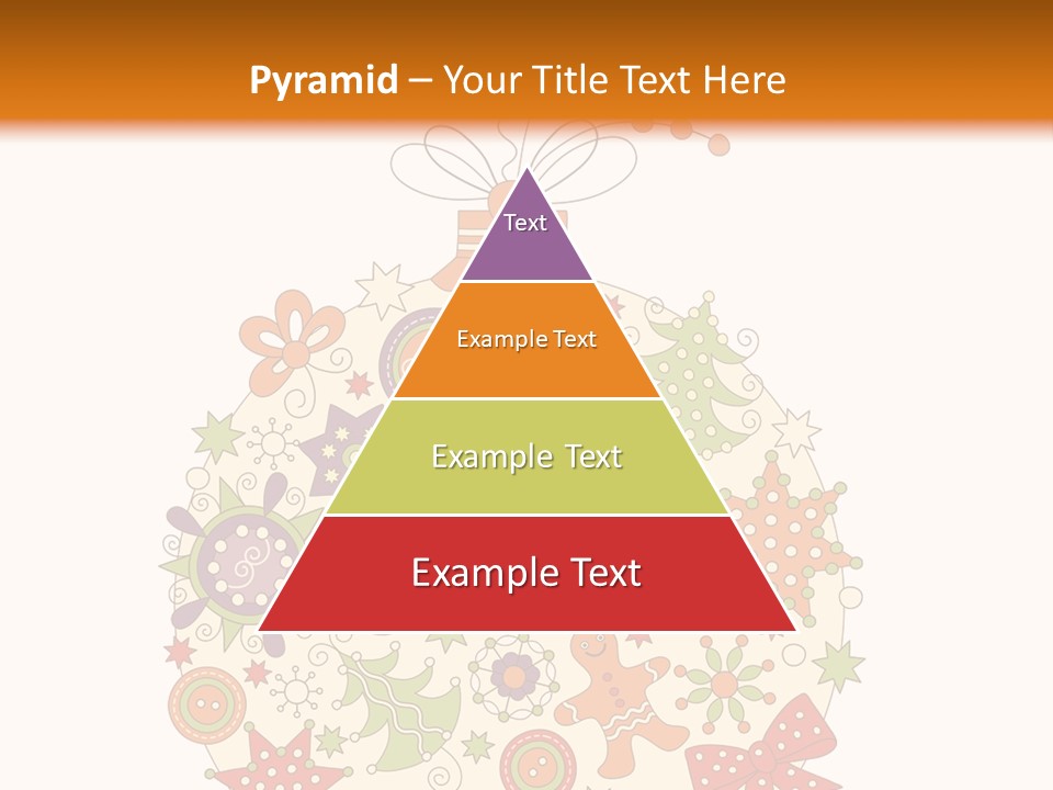 Decorated Christmas Holiday PowerPoint Template