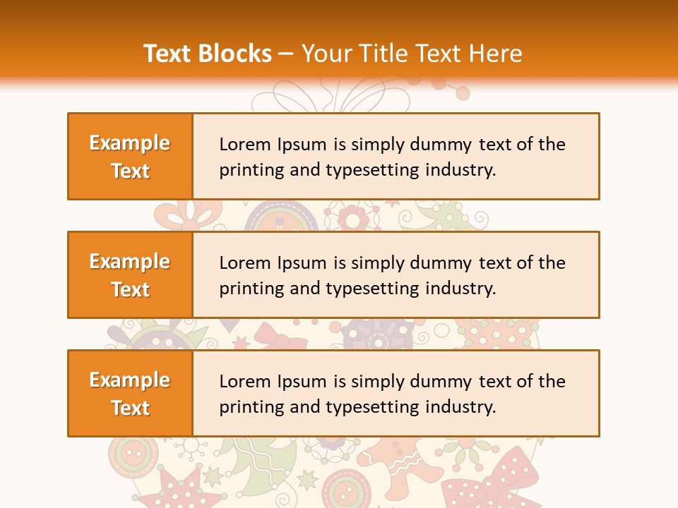Decorated Christmas Holiday PowerPoint Template