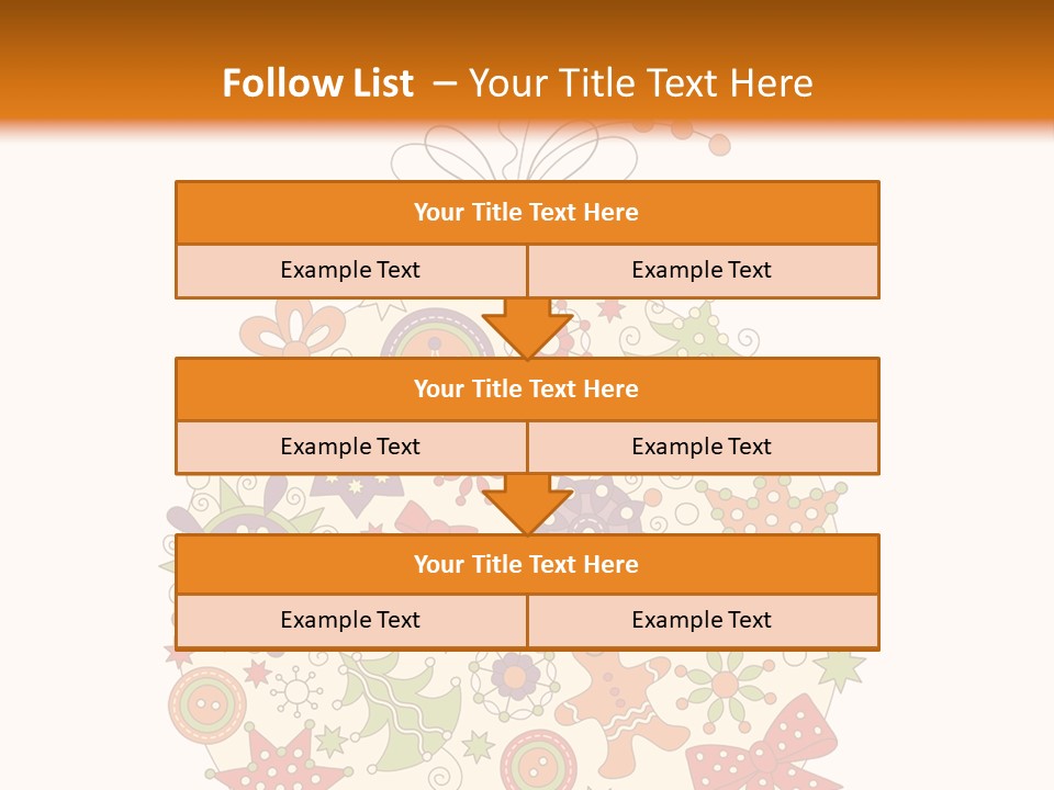 Decorated Christmas Holiday PowerPoint Template