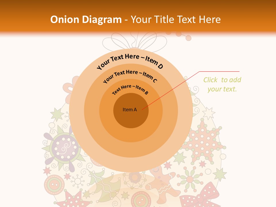 Decorated Christmas Holiday PowerPoint Template