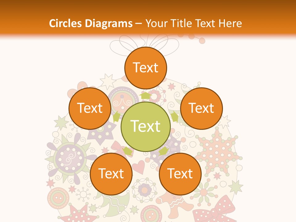 Decorated Christmas Holiday PowerPoint Template
