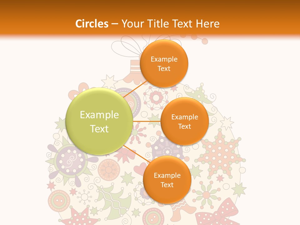 Decorated Christmas Holiday PowerPoint Template