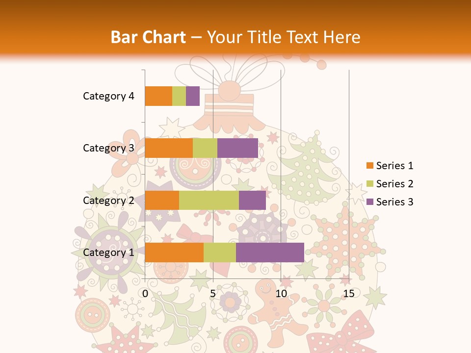 Decorated Christmas Holiday PowerPoint Template