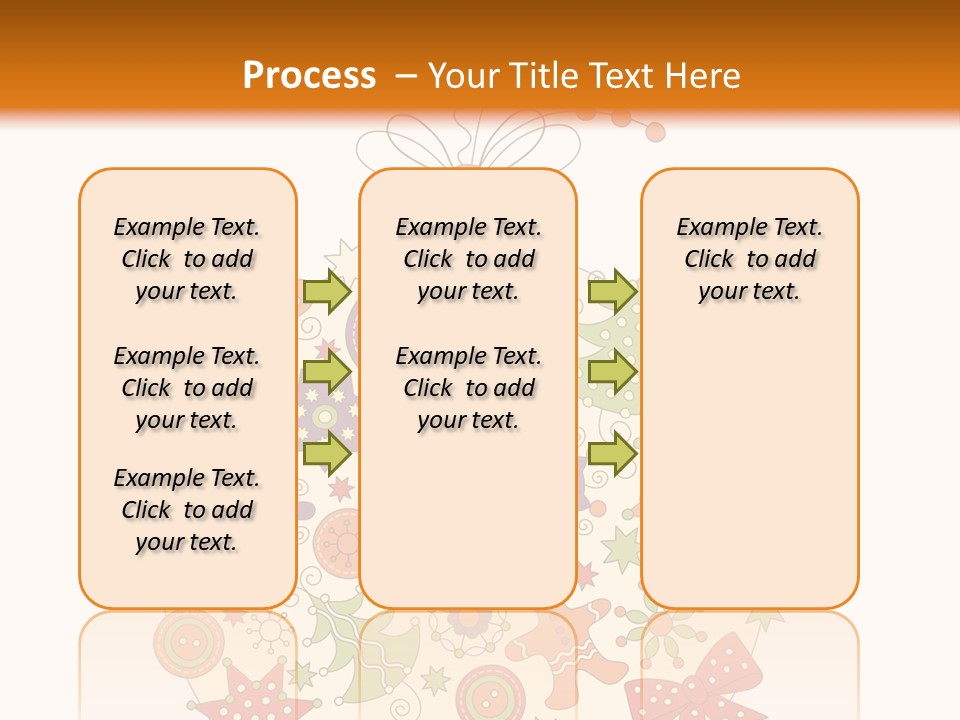 Decorated Christmas Holiday PowerPoint Template