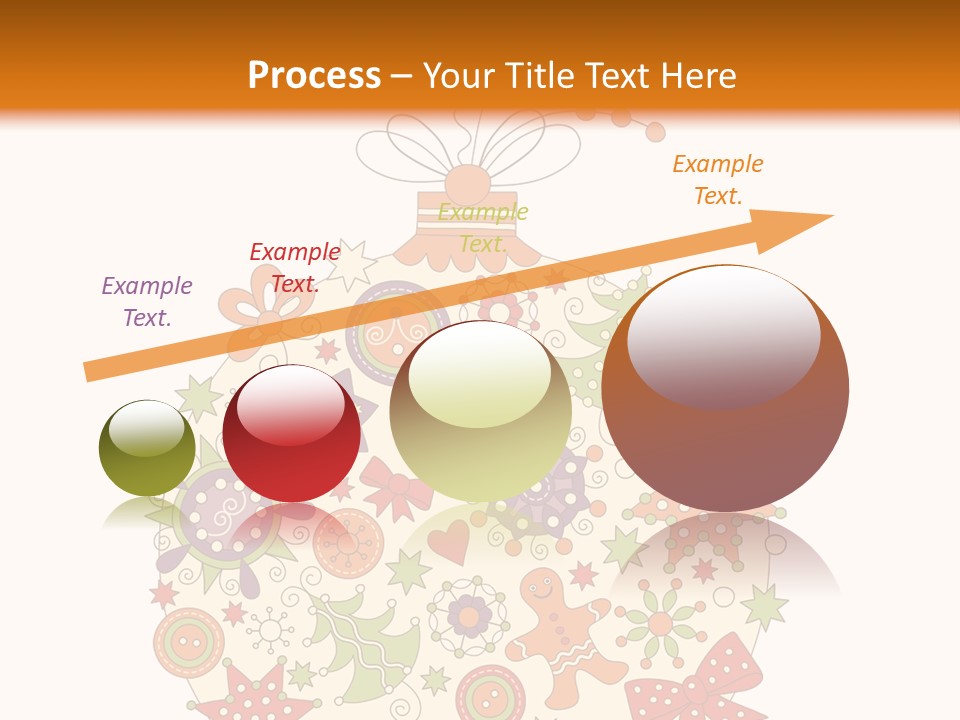 Decorated Christmas Holiday PowerPoint Template