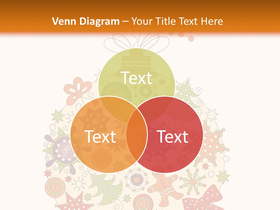 Decorated Christmas Holiday PowerPoint Template