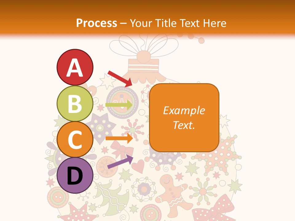 Decorated Christmas Holiday PowerPoint Template