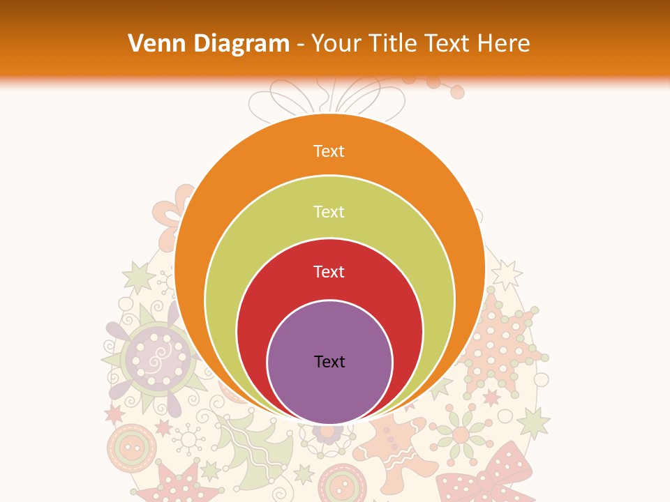 Decorated Christmas Holiday PowerPoint Template