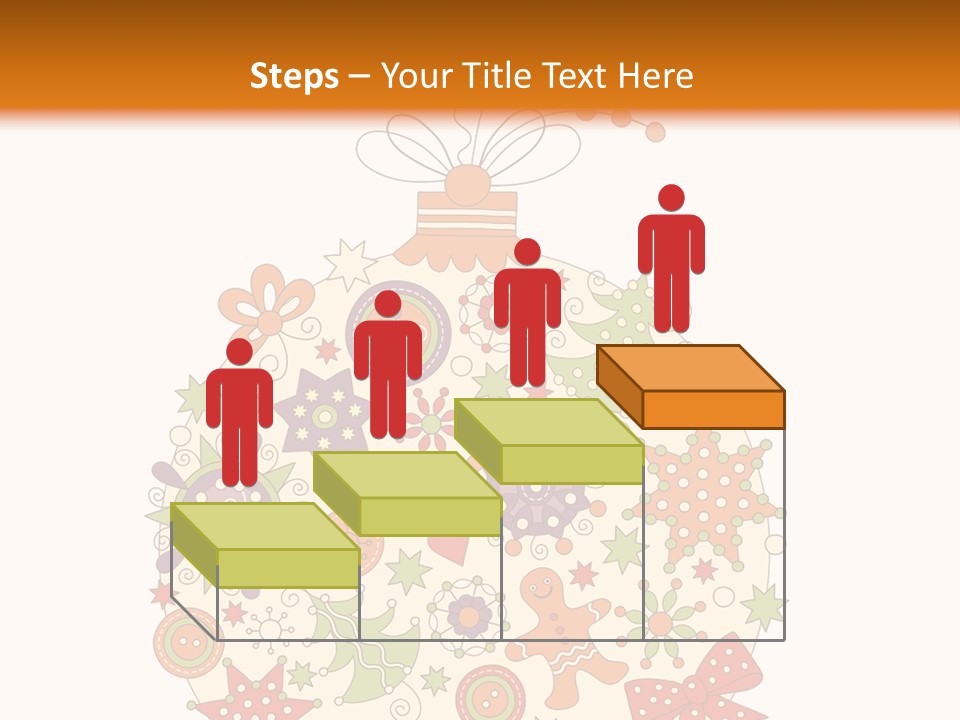 Decorated Christmas Holiday PowerPoint Template