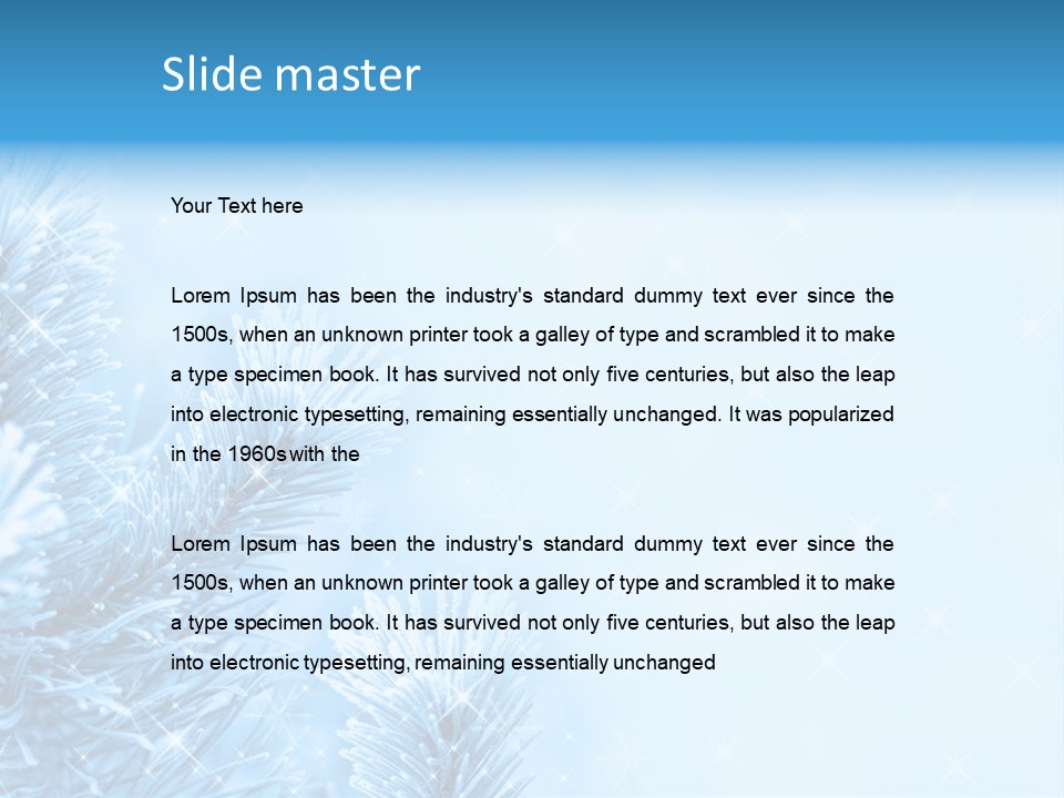 Outdoors Macro Background PowerPoint Template