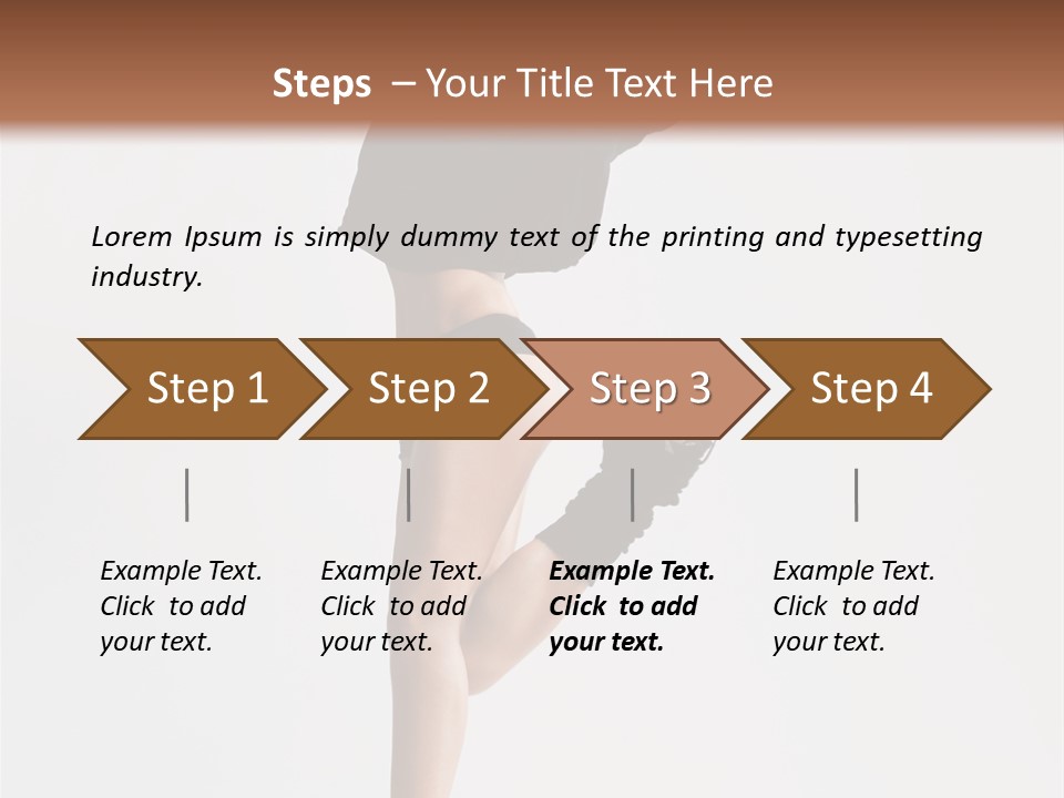 Grace Movement Lifestyle PowerPoint Template