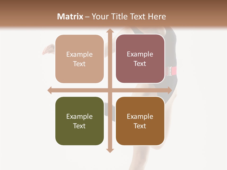 Erotic Instructor Jump PowerPoint Template