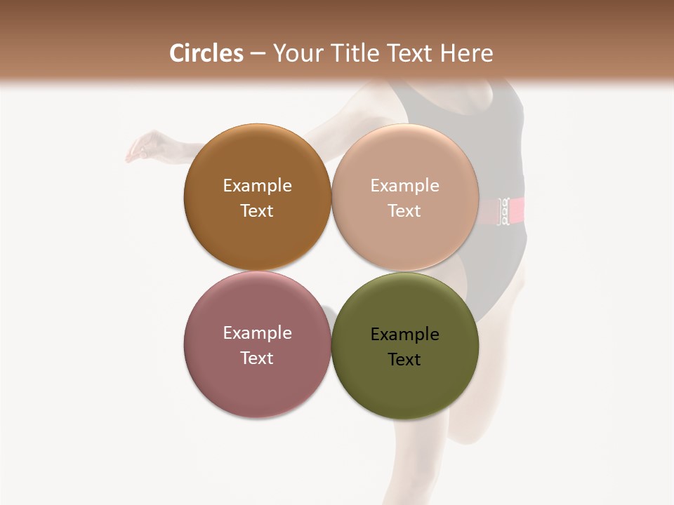 Erotic Instructor Jump PowerPoint Template