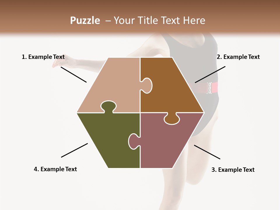 Erotic Instructor Jump PowerPoint Template