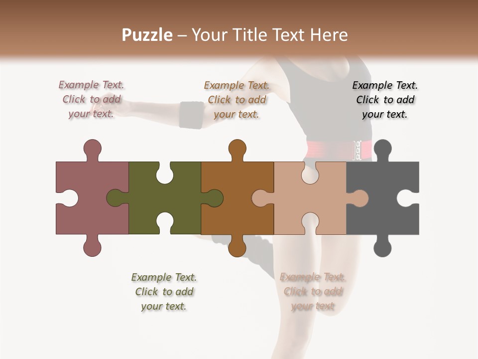 Erotic Instructor Jump PowerPoint Template