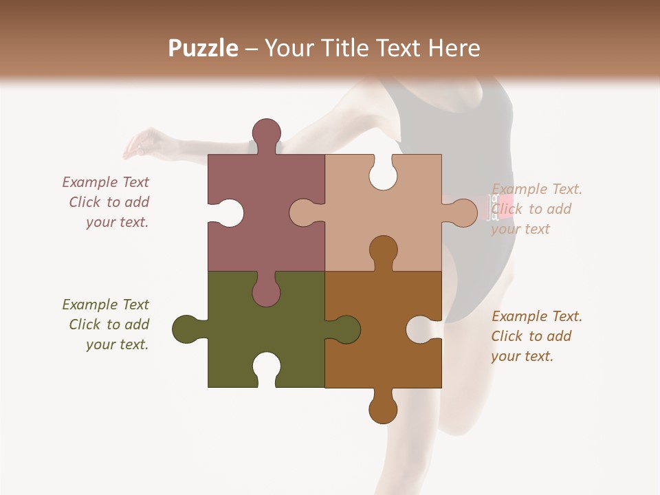 Erotic Instructor Jump PowerPoint Template