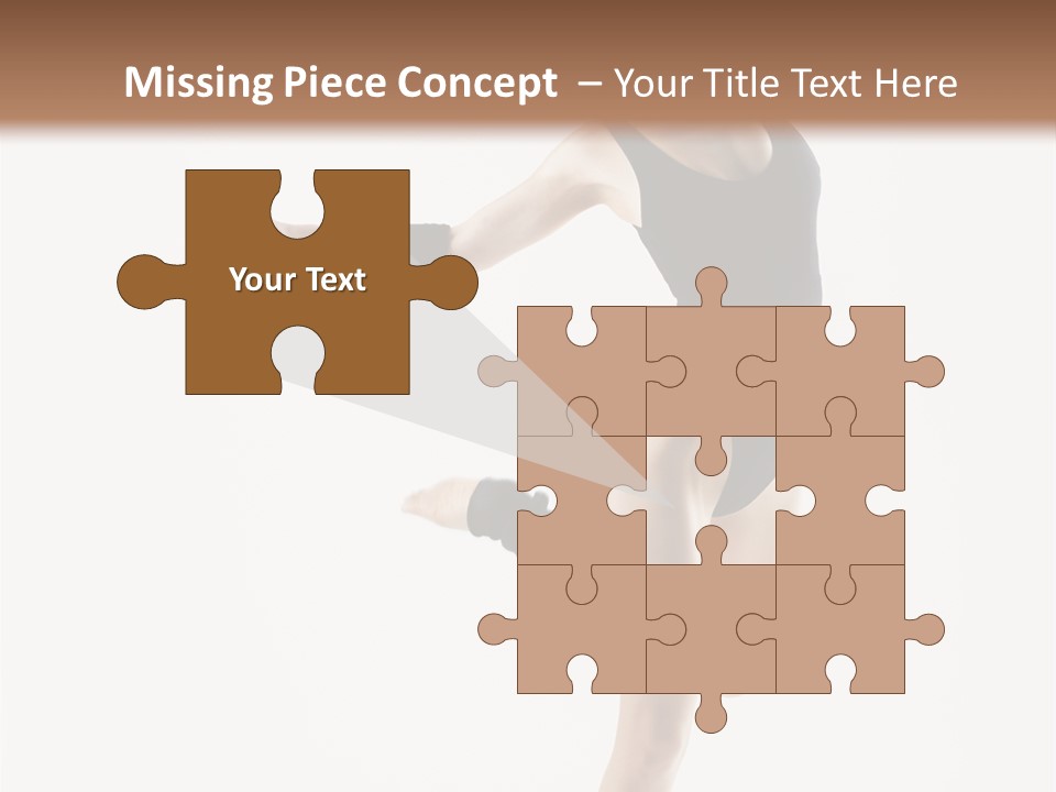 Erotic Instructor Jump PowerPoint Template