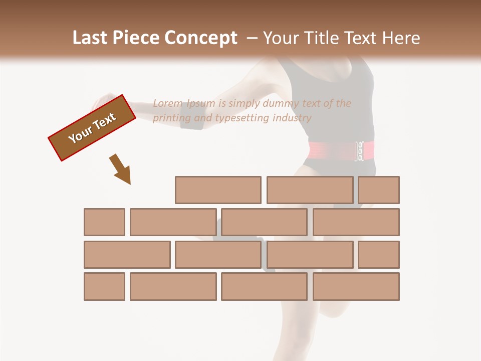 Erotic Instructor Jump PowerPoint Template