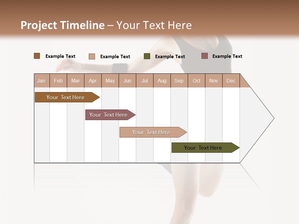 Erotic Instructor Jump PowerPoint Template
