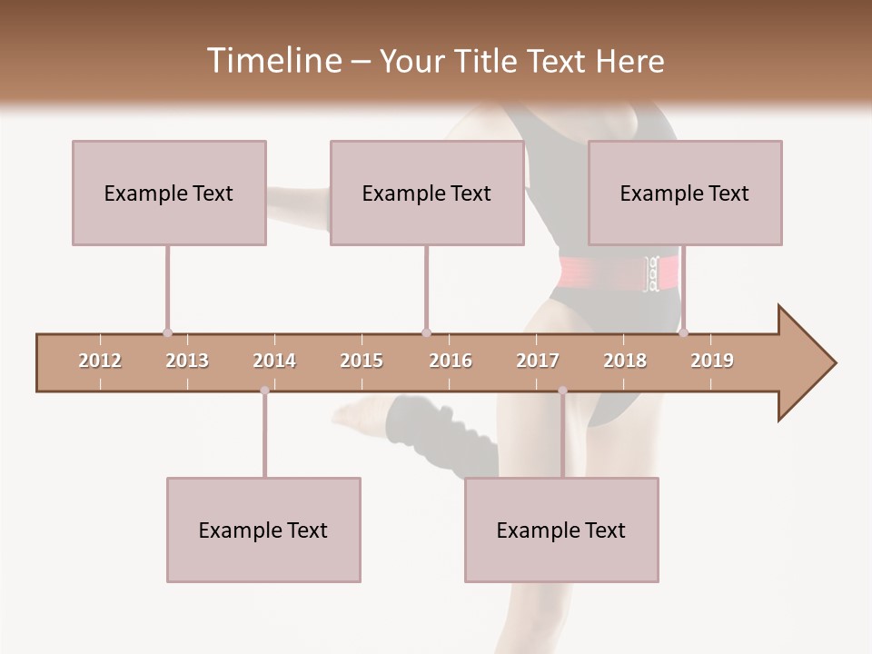 Erotic Instructor Jump PowerPoint Template